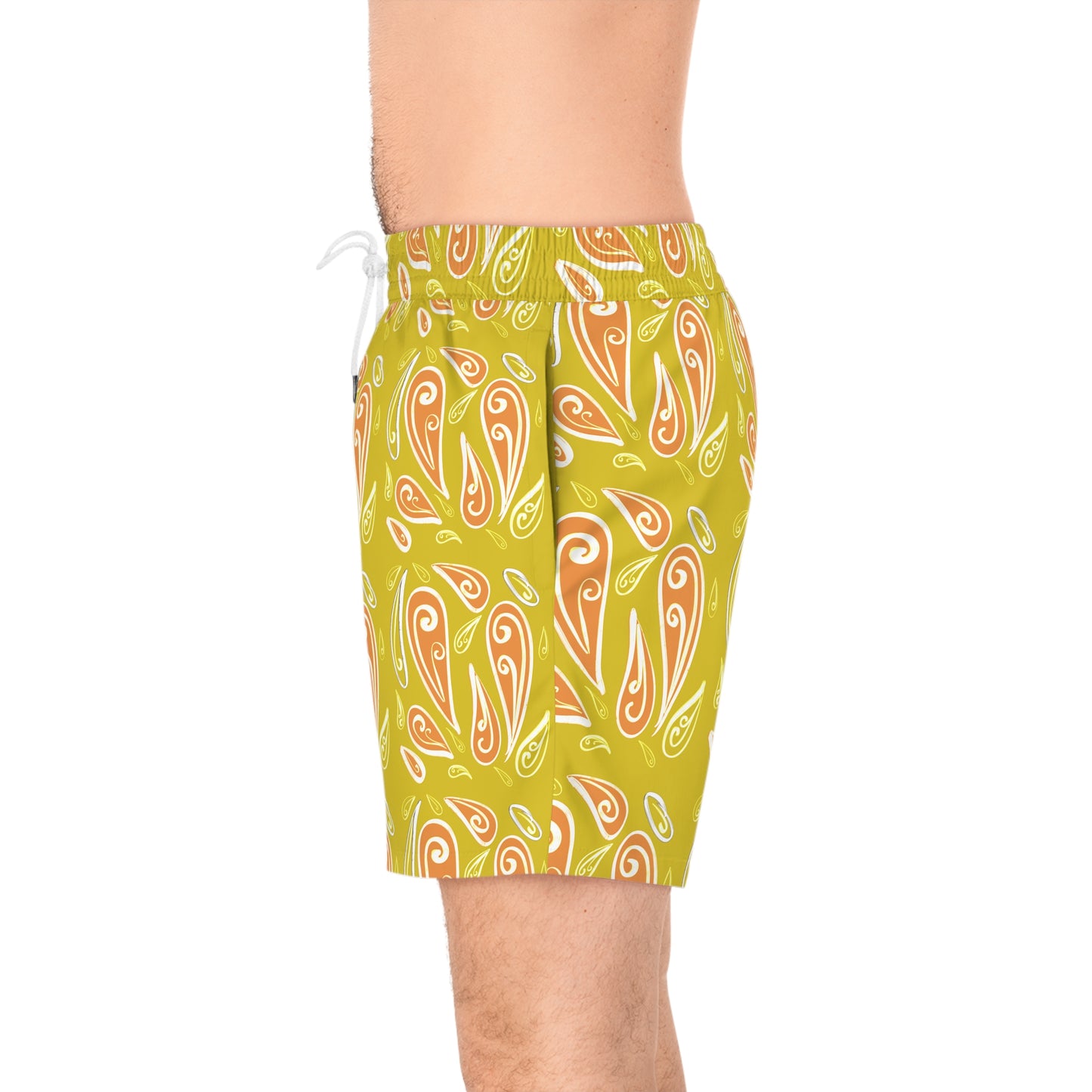 Men's Mid-Length Swim Shorts (AOP)