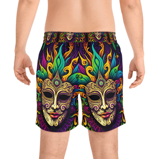 Men's Mid-Length Swim Shorts (AOP)