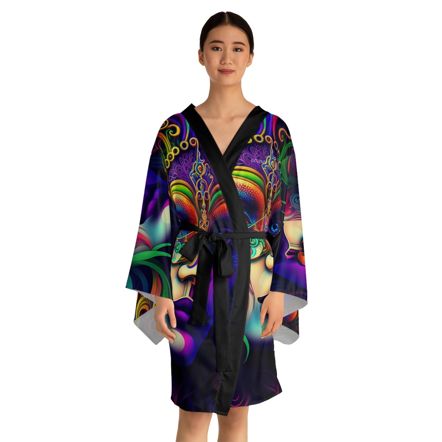 Long Sleeve Kimono Robe