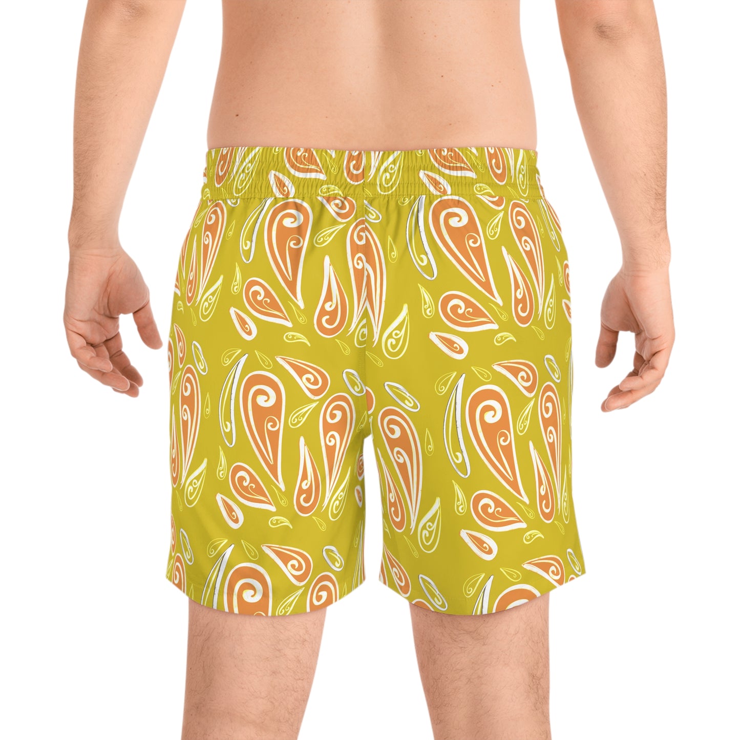 Men's Mid-Length Swim Shorts (AOP)