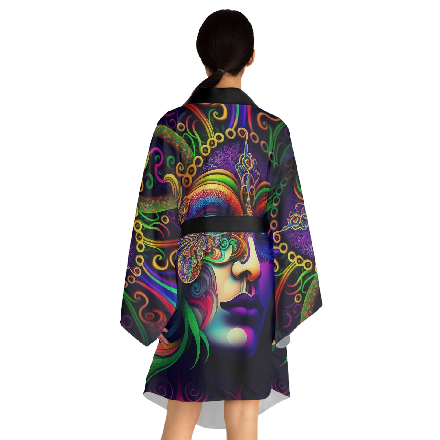 Long Sleeve Kimono Robe