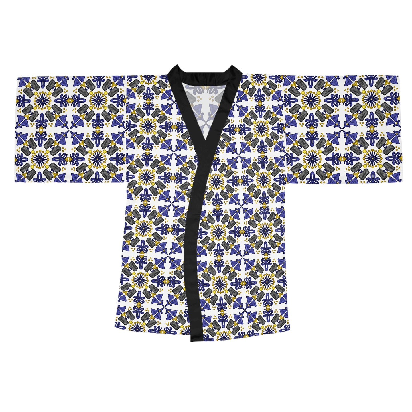 Long Sleeve Kimono Robe (AOP)