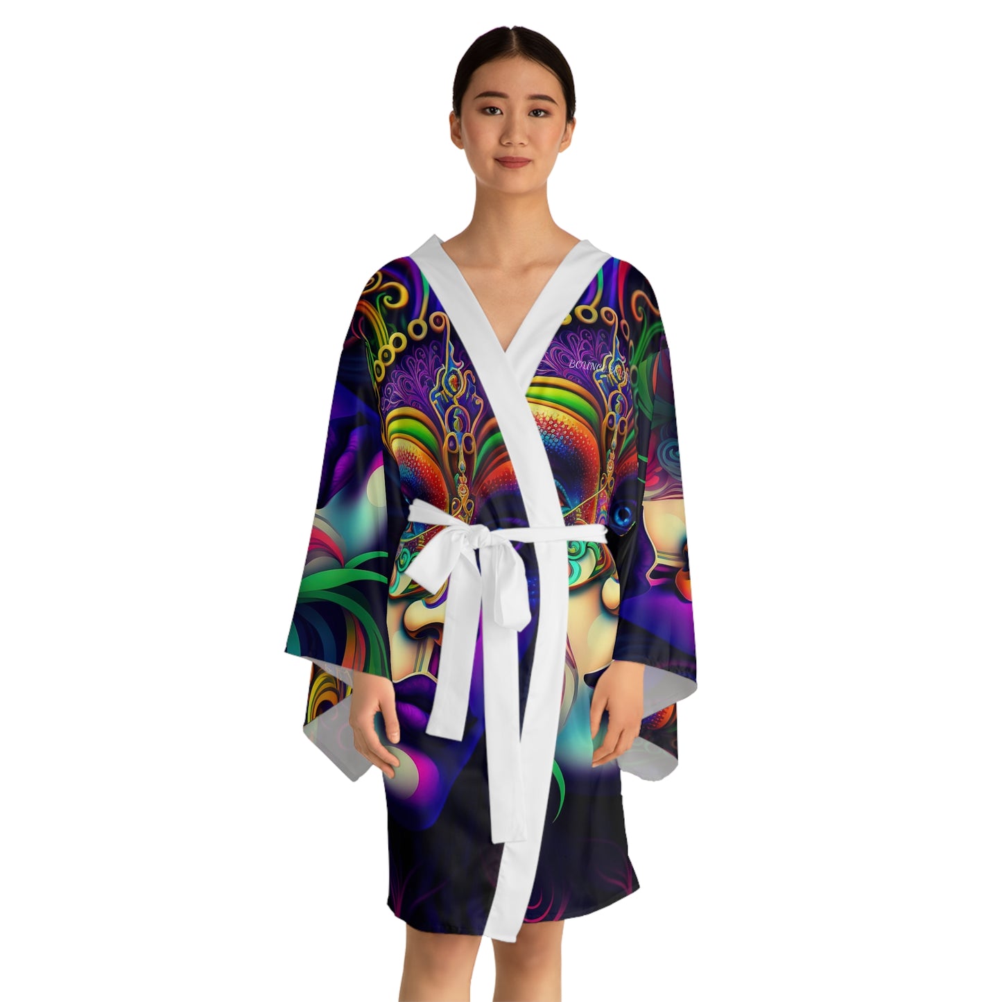 Long Sleeve Kimono Robe