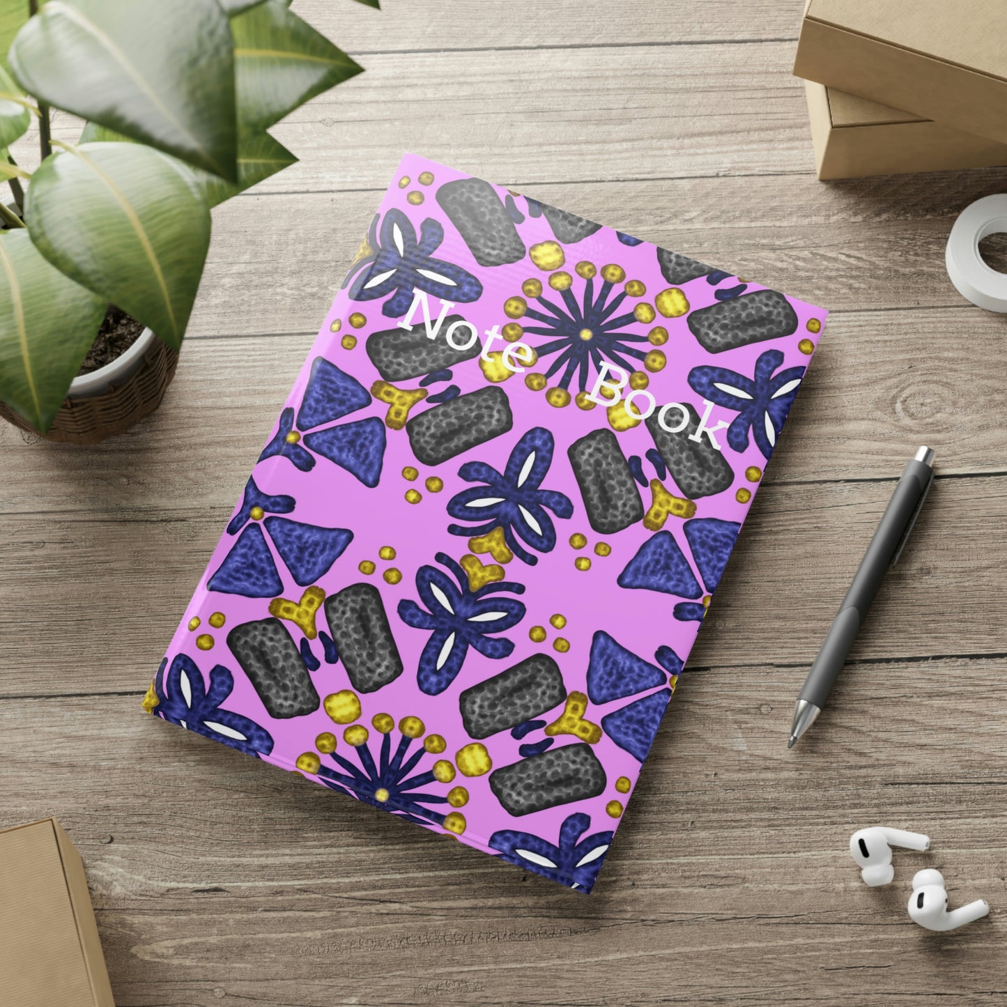 Hardcover Notebook with Puffy Covers