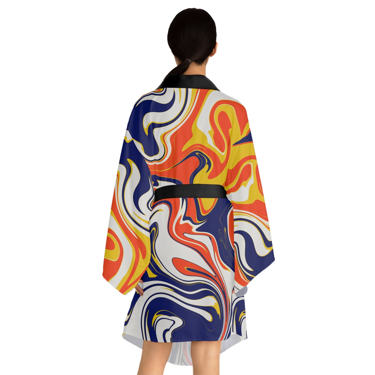 Long Sleeve Kimono Robe