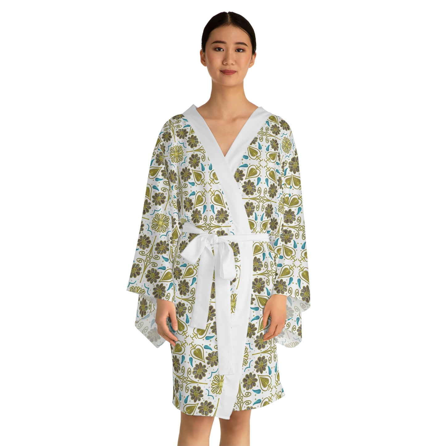 Long Sleeve Kimono Robe