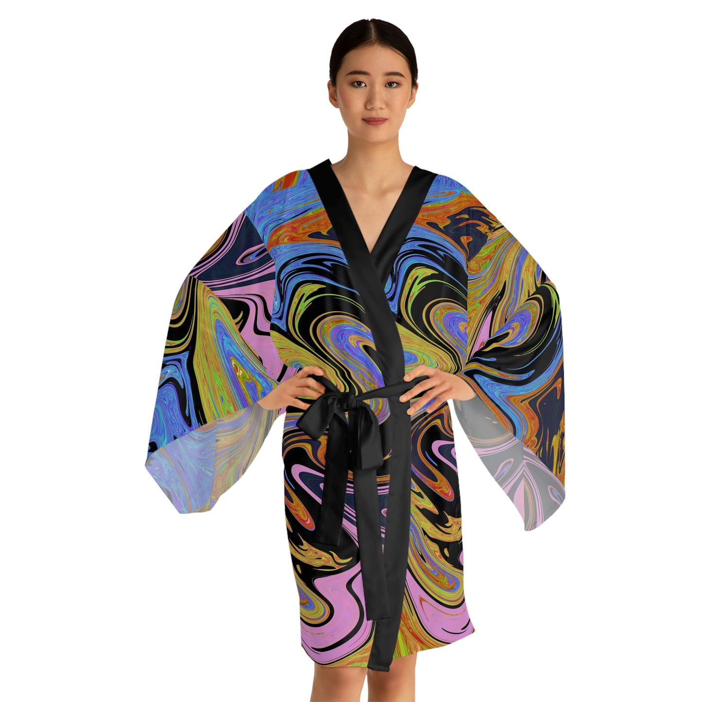 Long Sleeve Kimono Robe