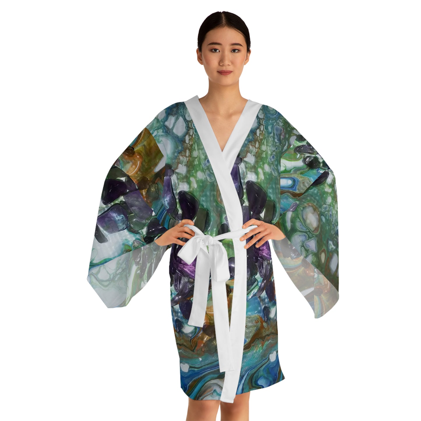 Long Sleeve Kimono Robe