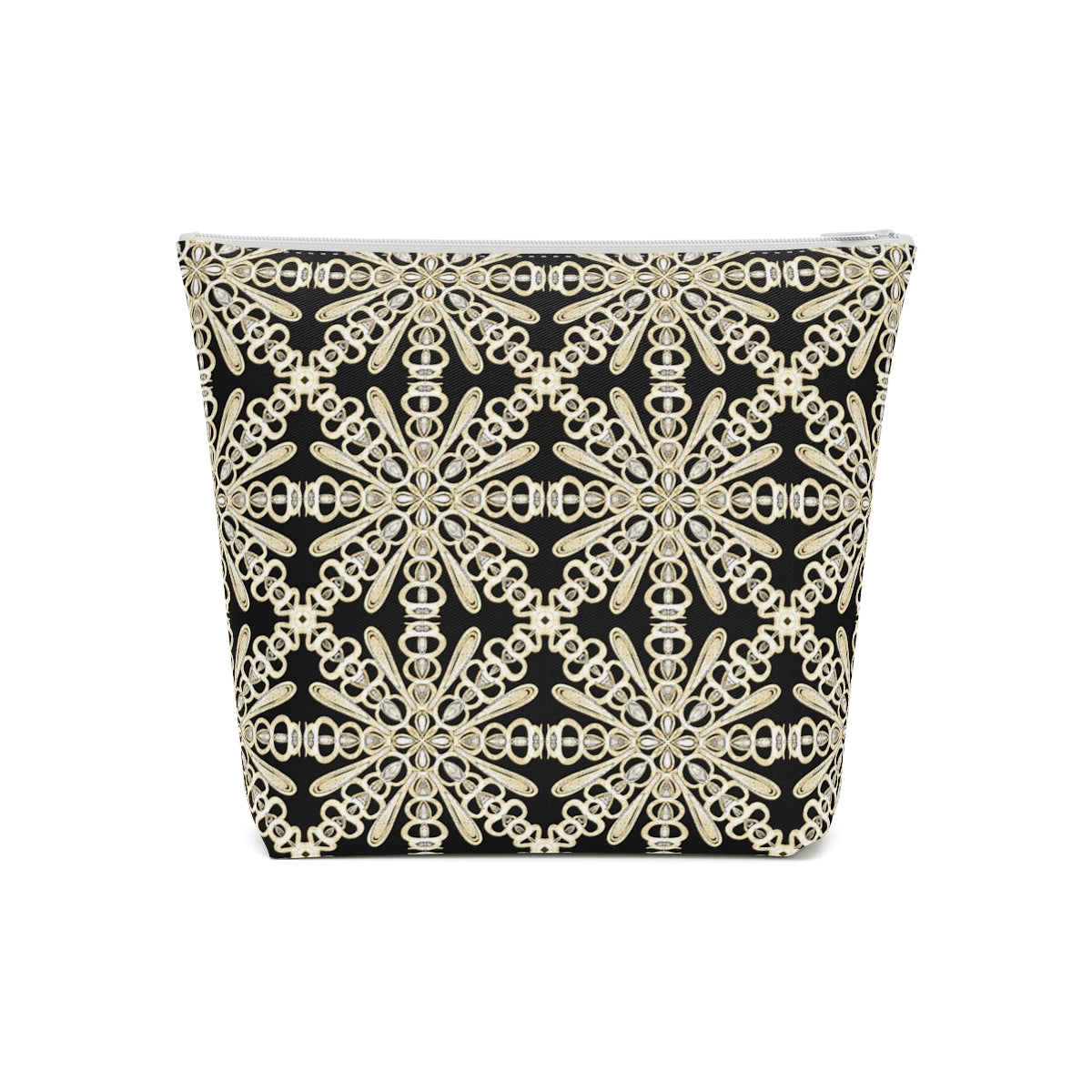 Cotton Cosmetic Bag, Diamonds and Pearls