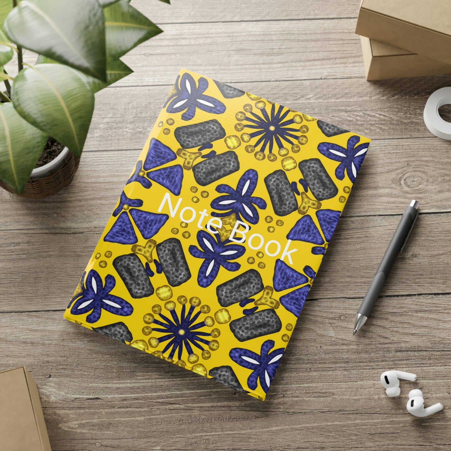 Hardcover Notebook with Puffy Covers