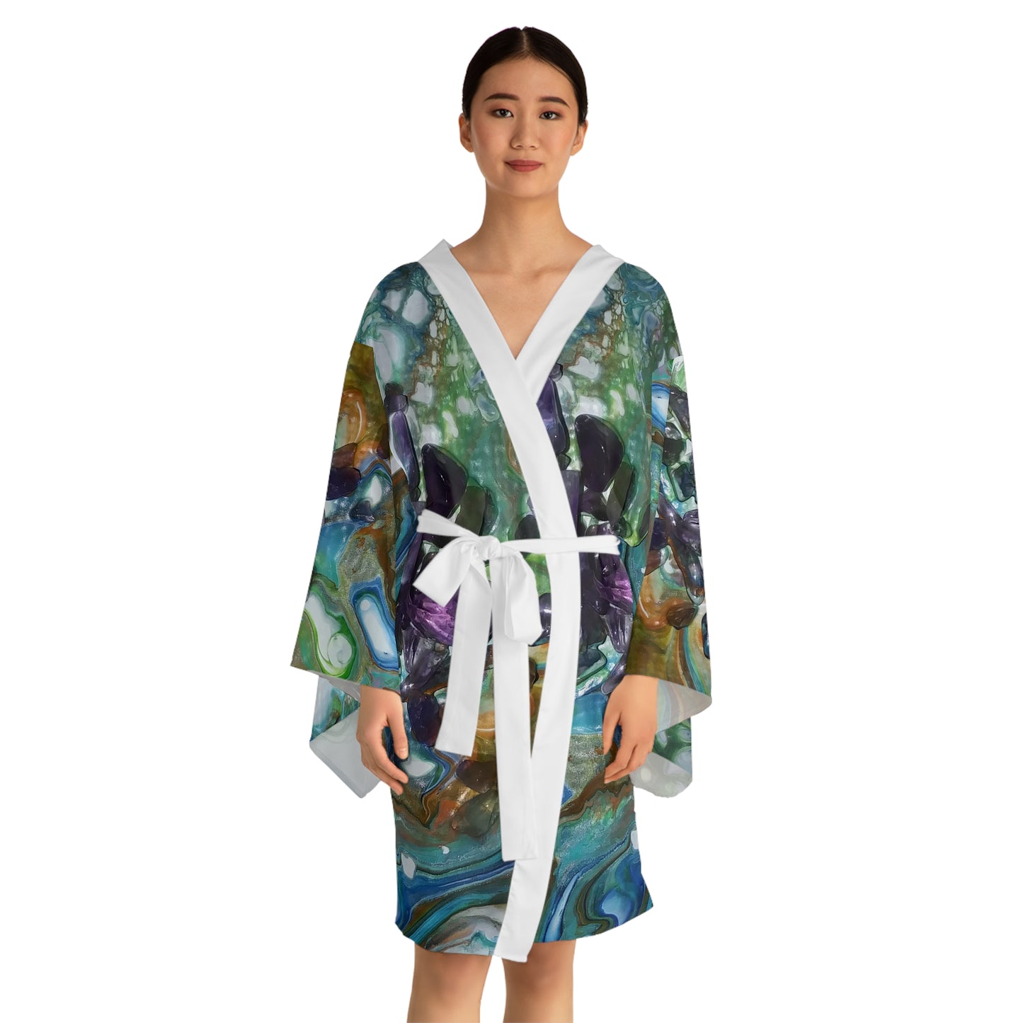 Long Sleeve Kimono Robe