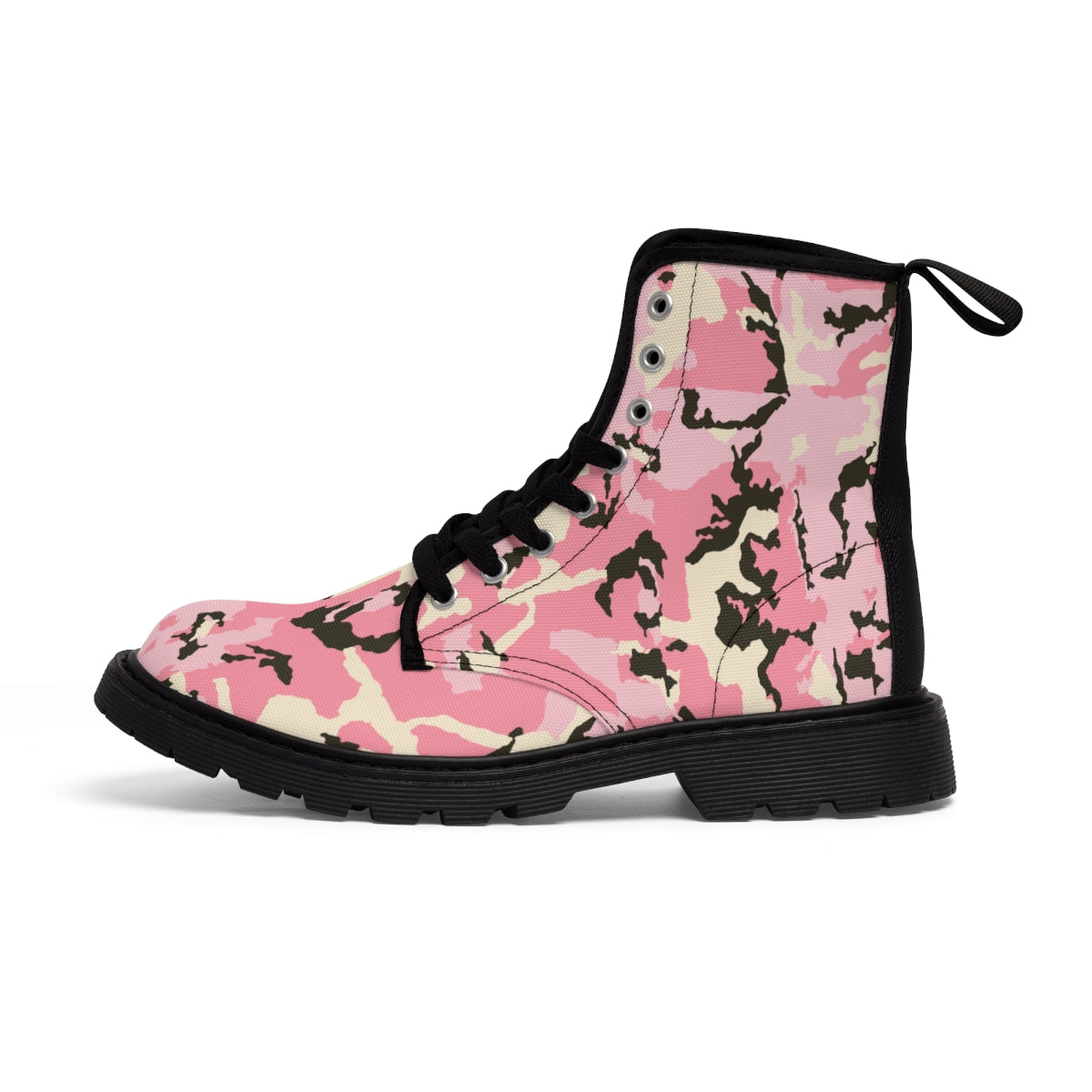 Women's Camo Canvas Boots