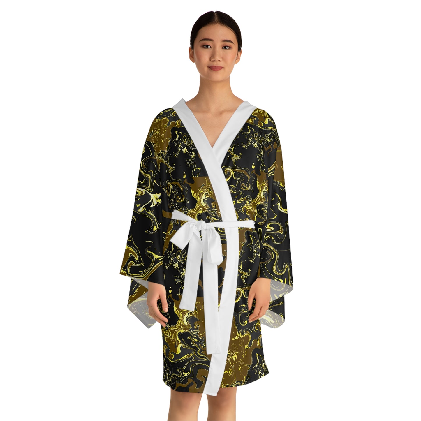 Long Sleeve Kimono Robe