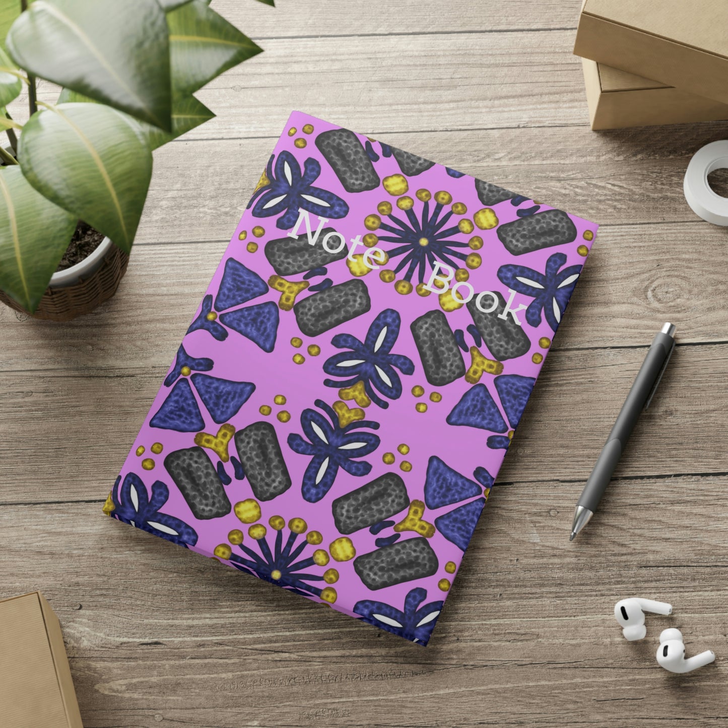 Hardcover Notebook with Puffy Covers