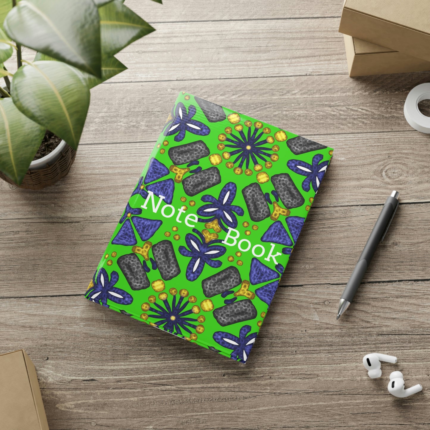 Hardcover Notebook with Puffy Covers