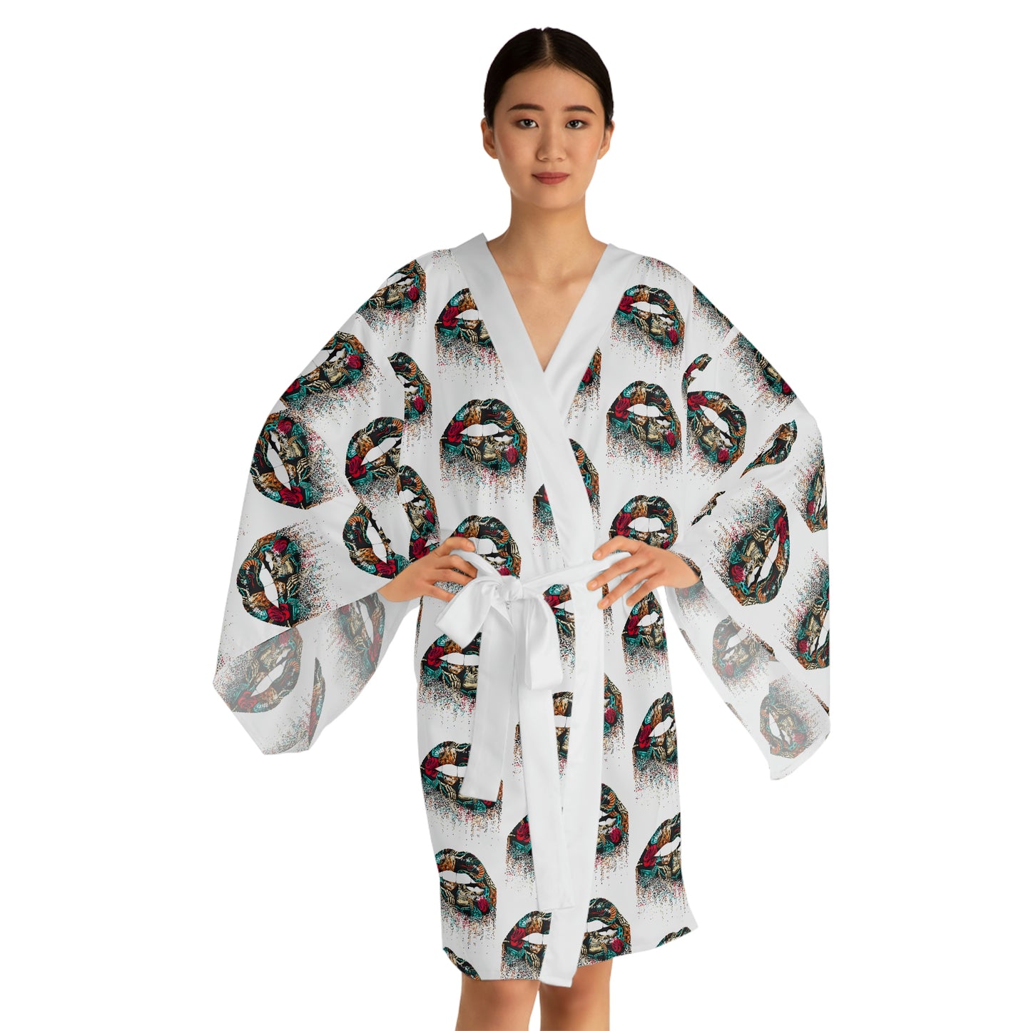 Long Sleeve Kimono Robe