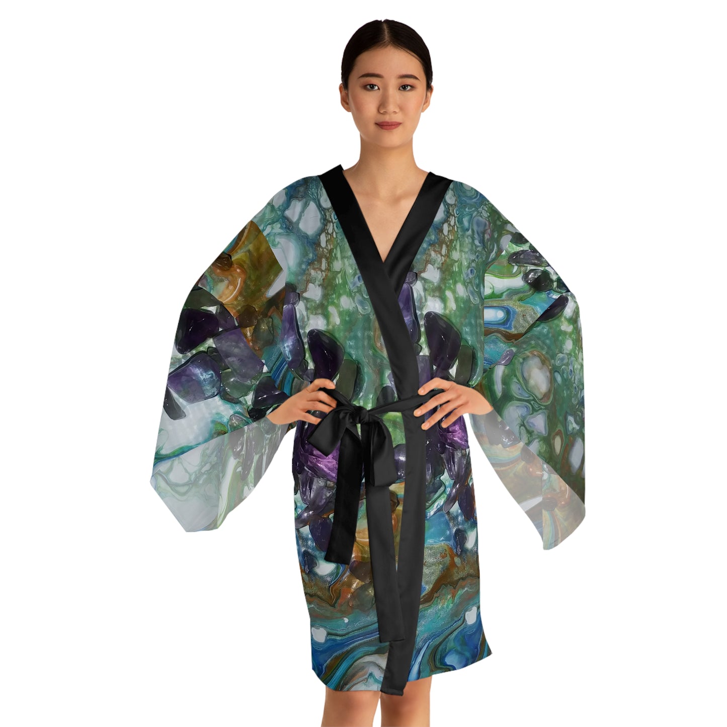 Long Sleeve Kimono Robe