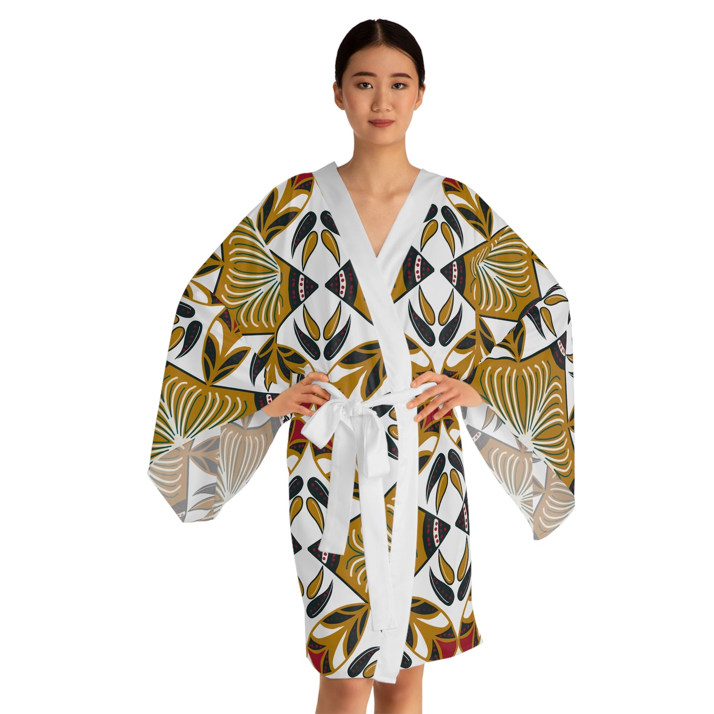 Long Sleeve Kimono Robe