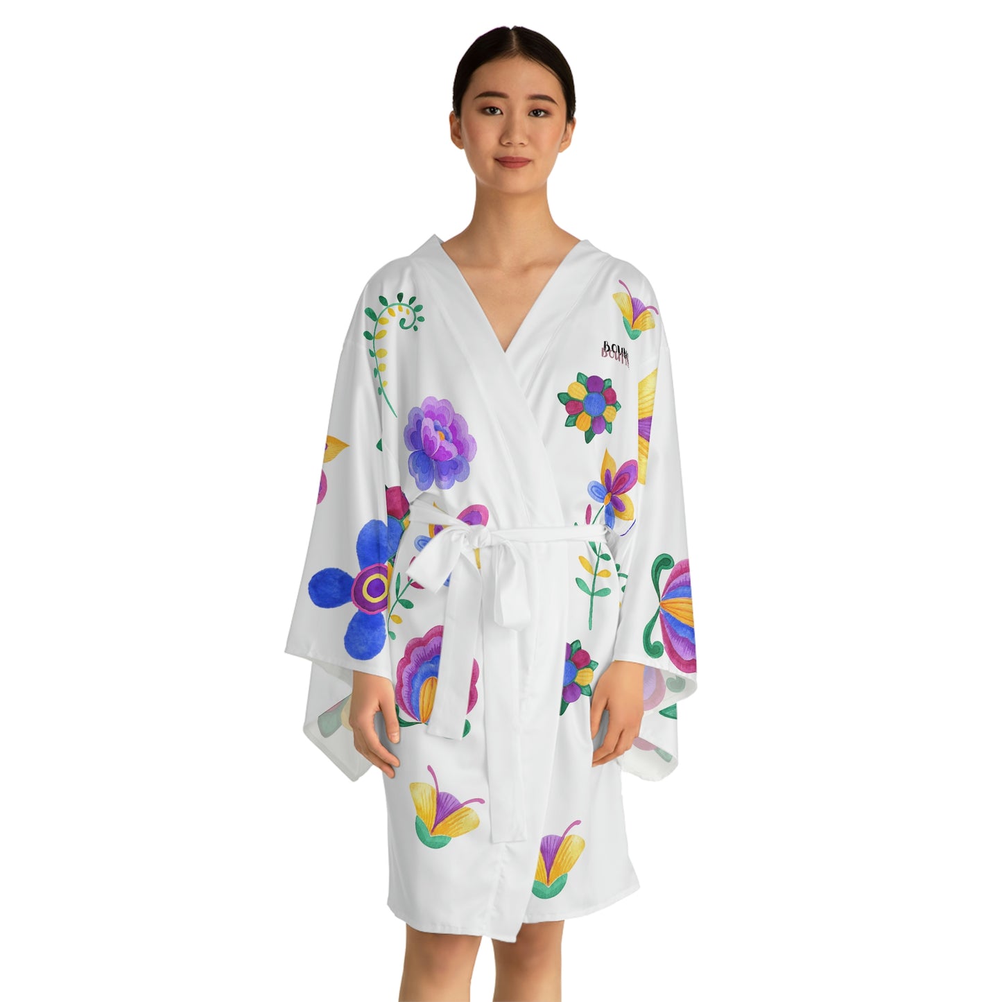 Long Sleeve Kimono Robe