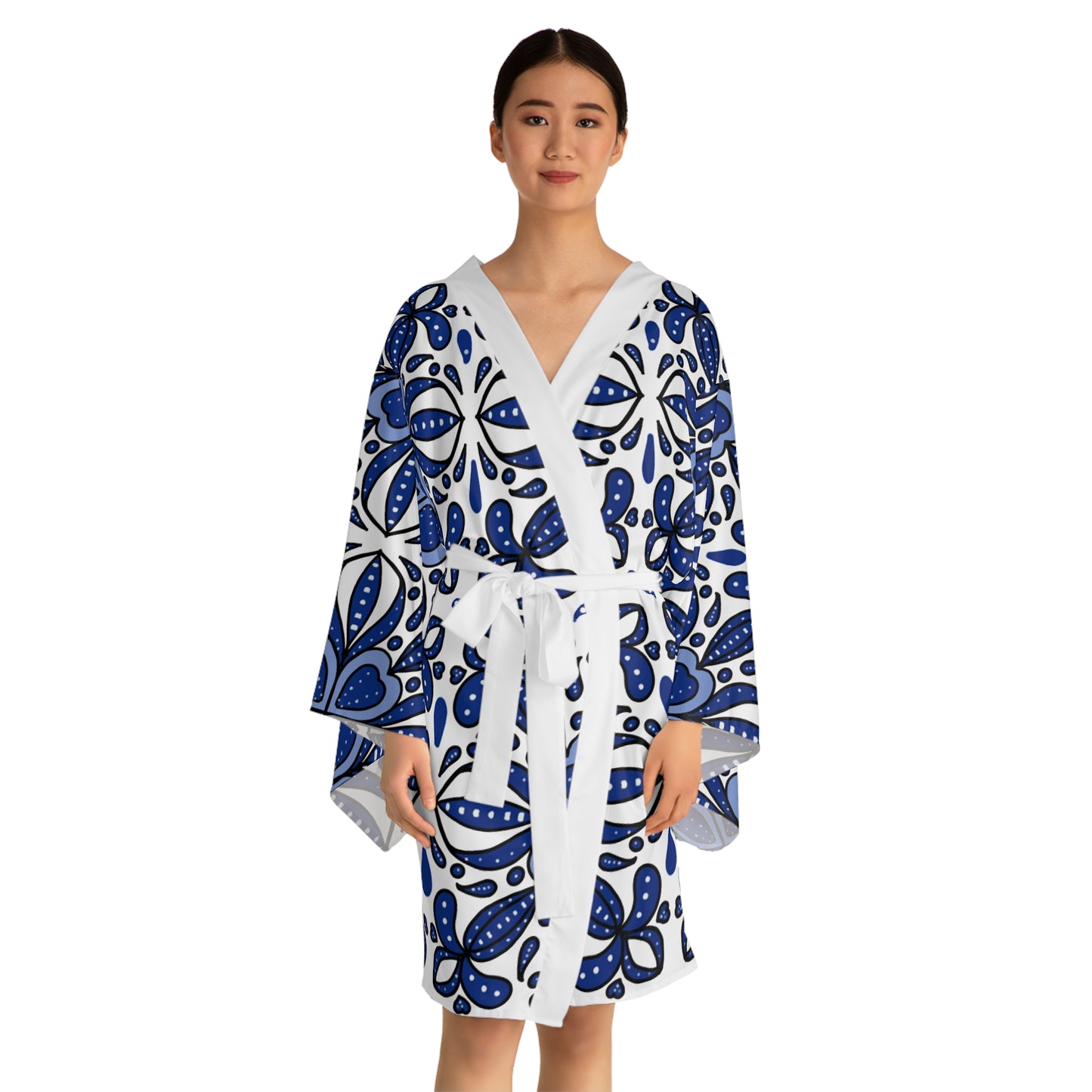 Long Sleeve Kimono Robe