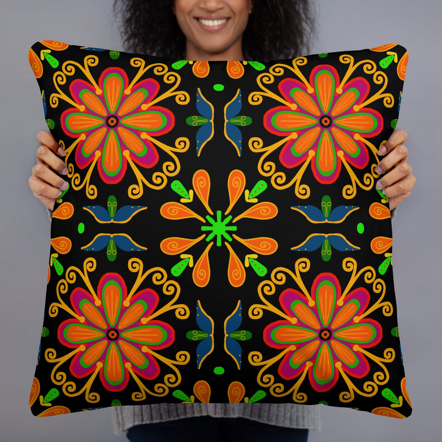 Mexican Fiesta | Plush Pillow