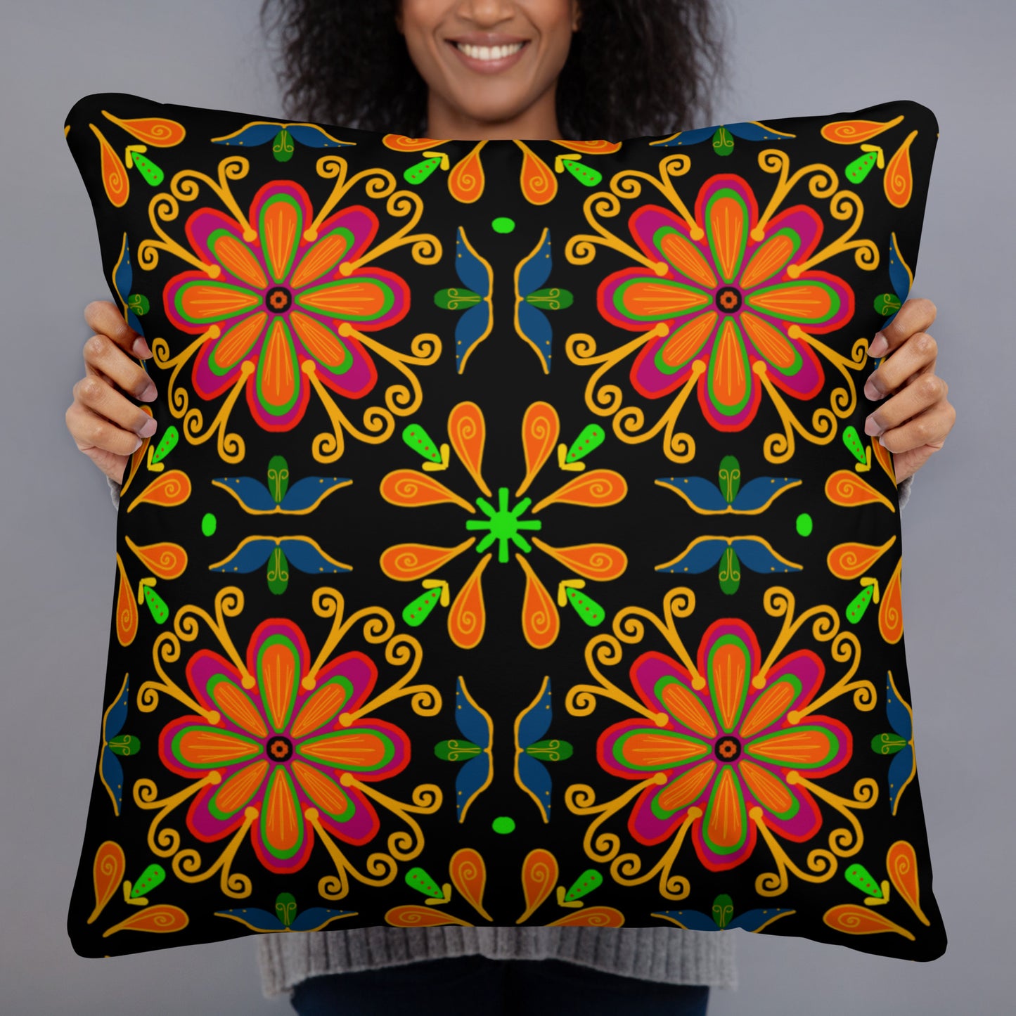 Mexican Fiesta | Plush Pillow