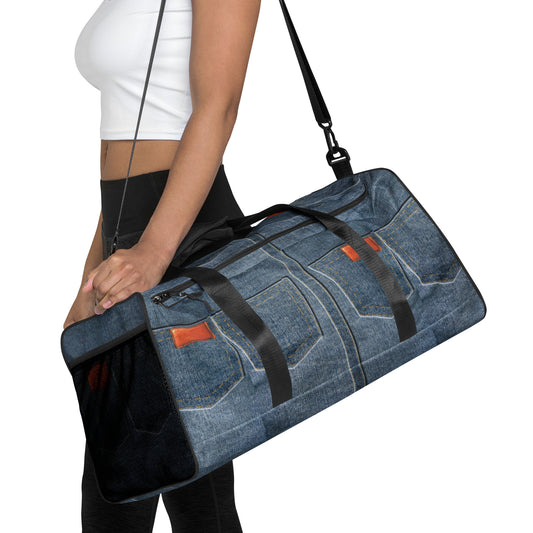 Denim Pocket | Duffle Bag