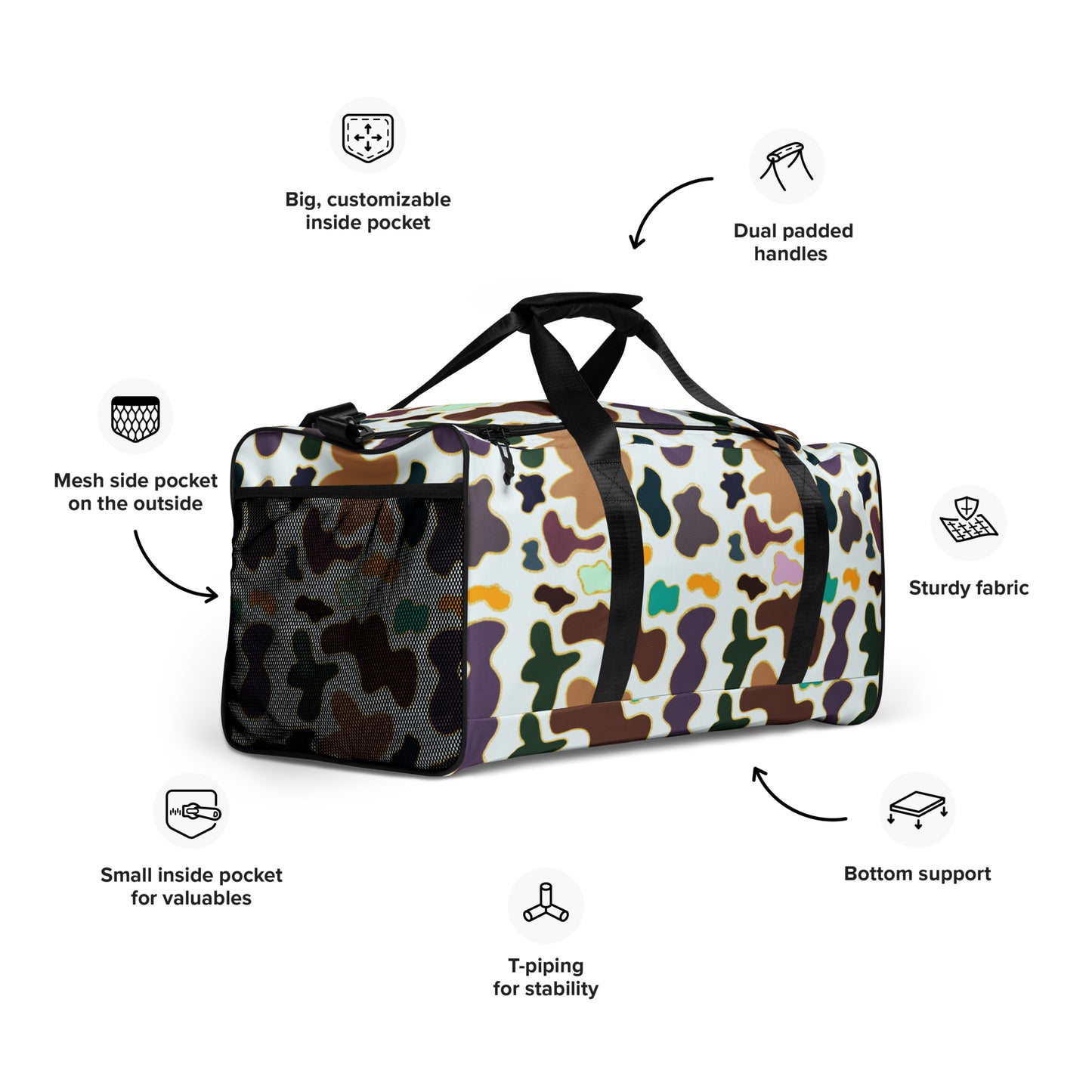 Cow Print | Duffle Bag