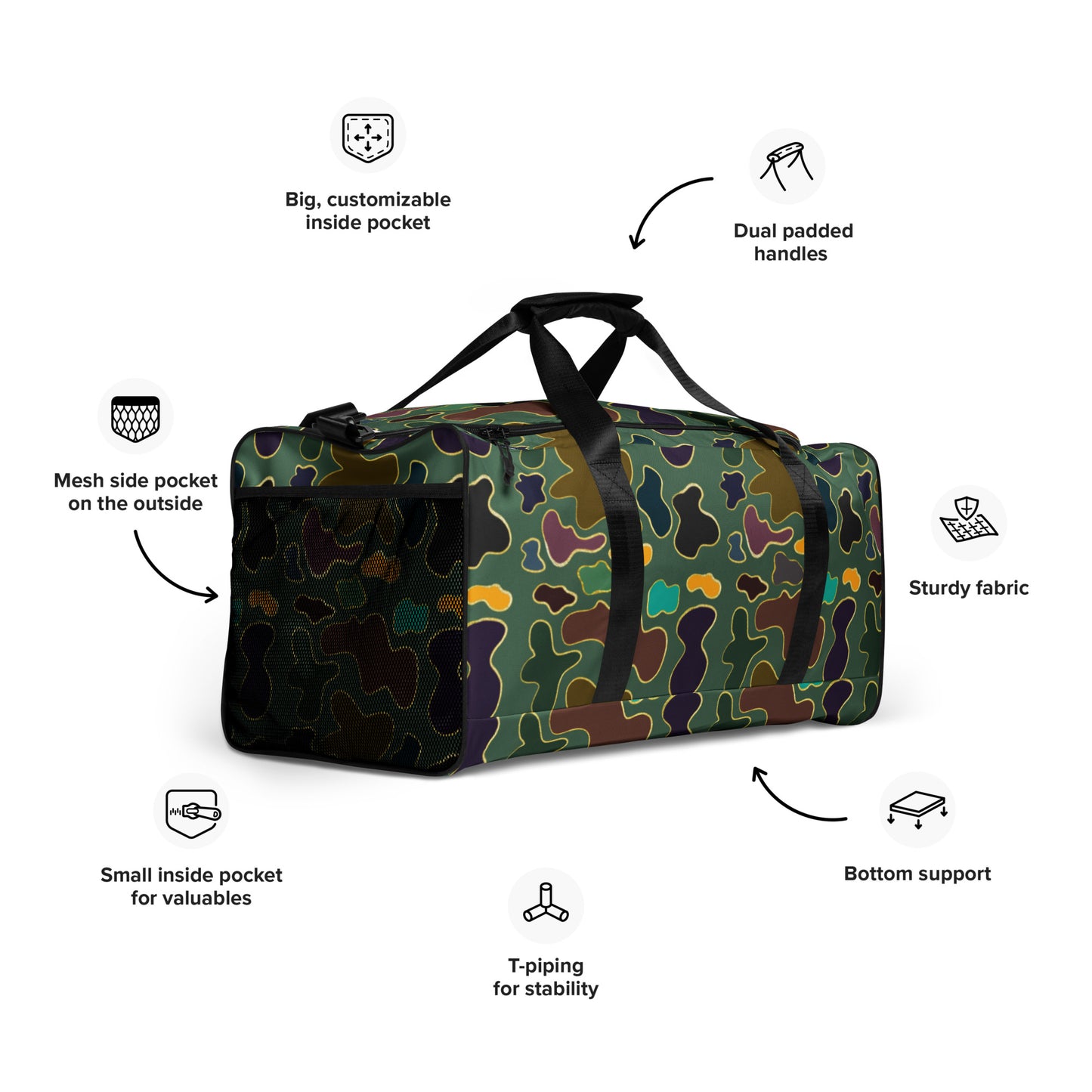 Army Print | Duffle Bag