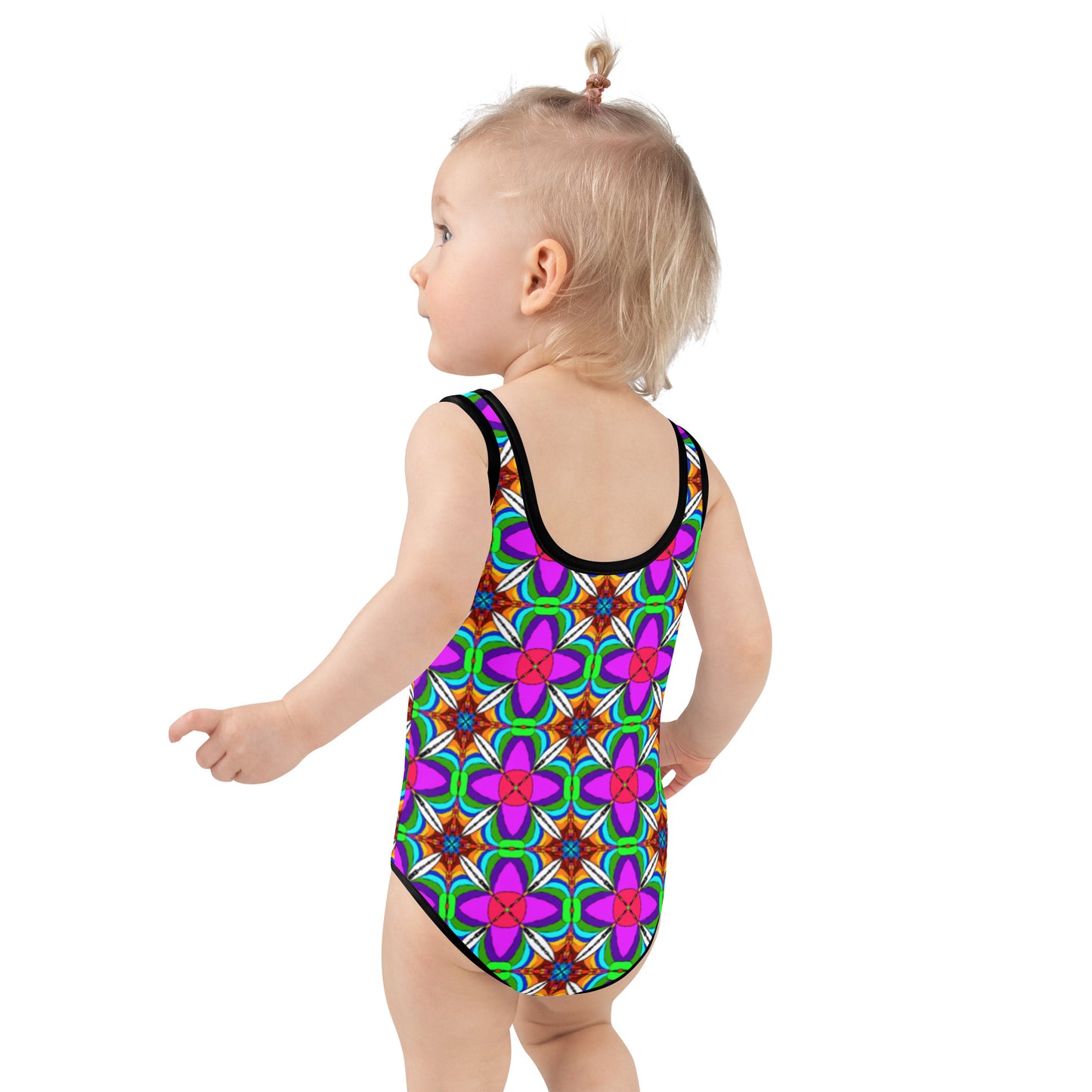 Retro Rainbow | Kids Swimsuit