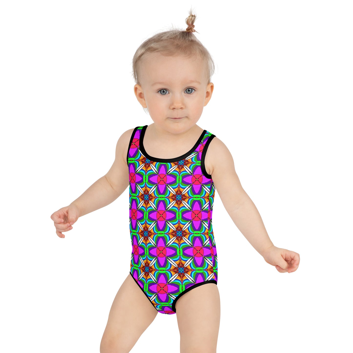 Retro Rainbow | Kids Swimsuit