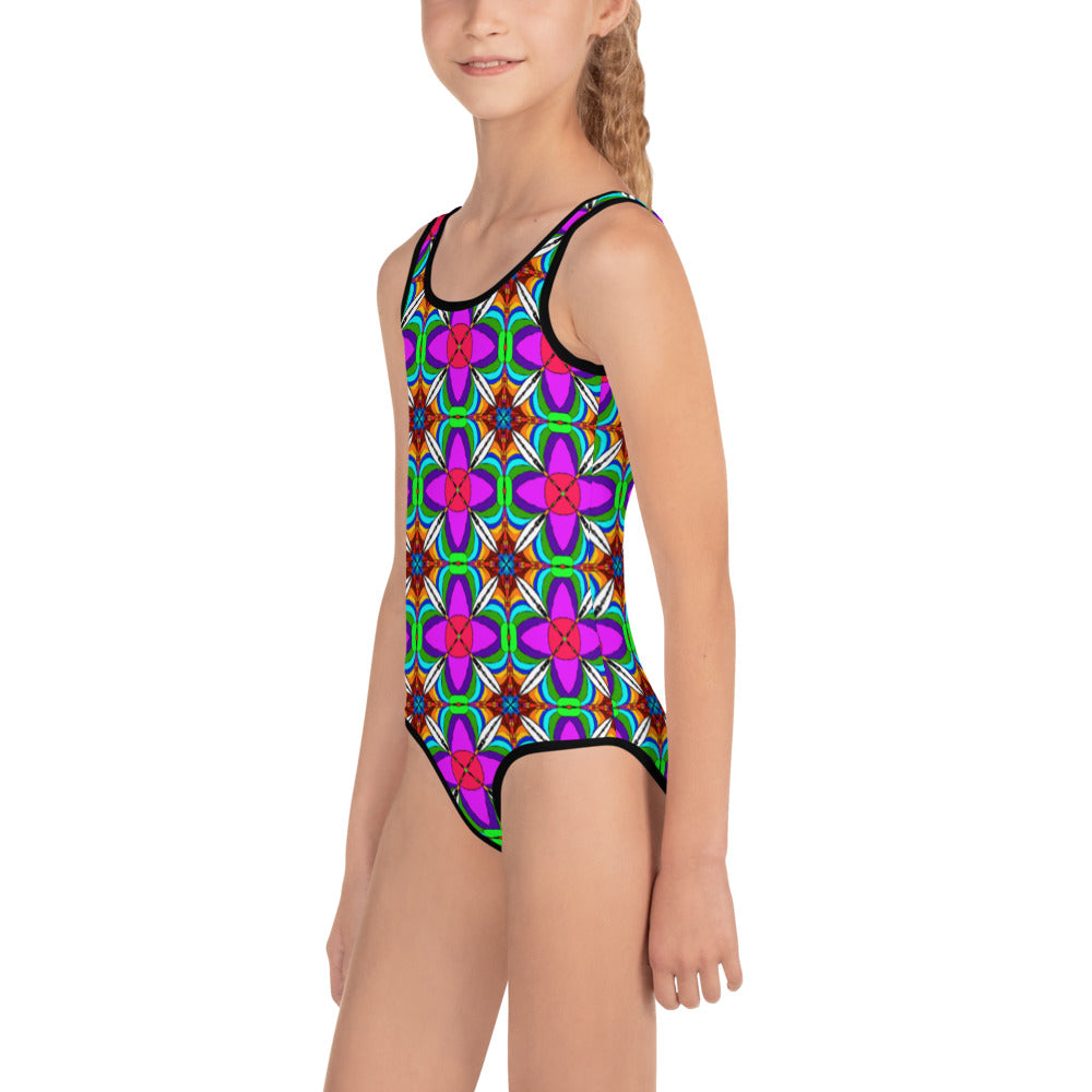 Retro Rainbow | Kids Swimsuit