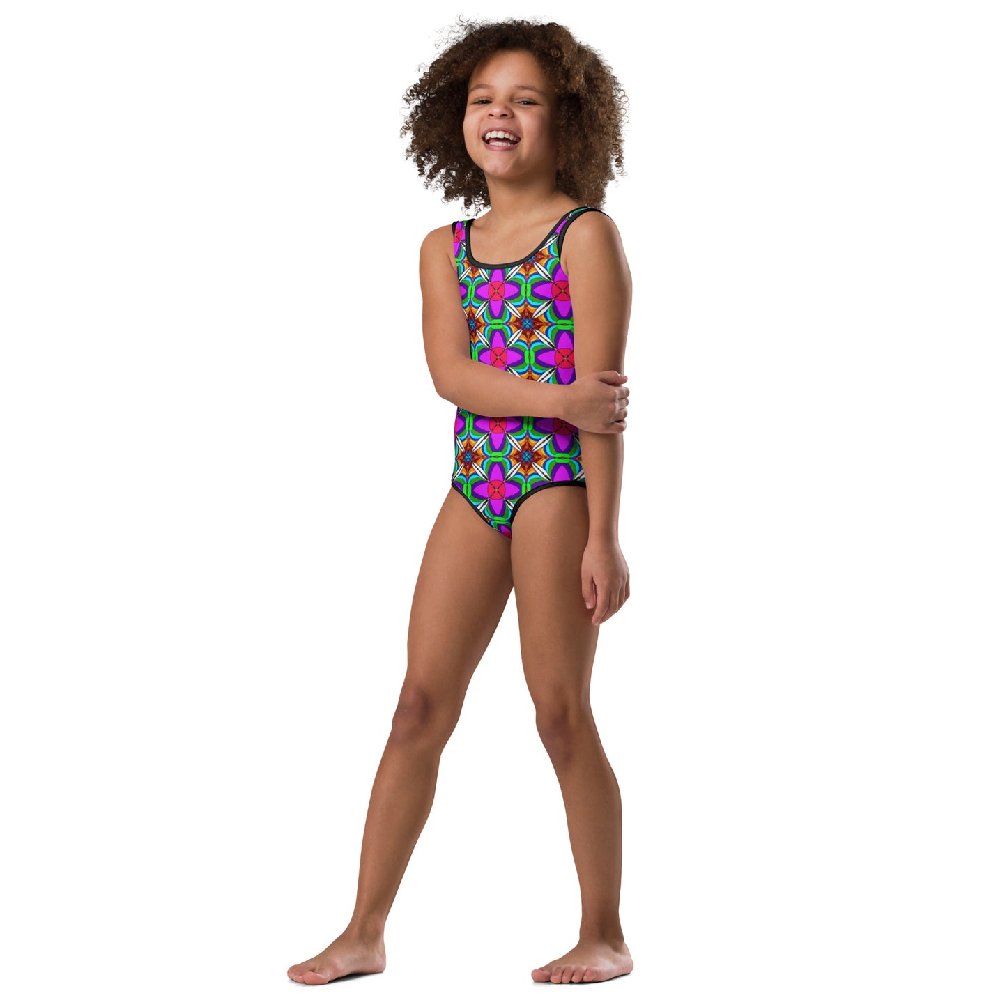 Retro Rainbow | Kids Swimsuit