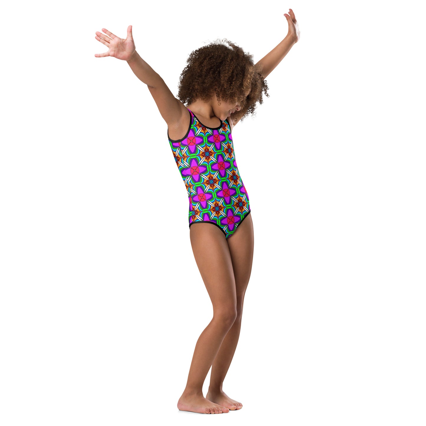 Retro Rainbow | Kids Swimsuit