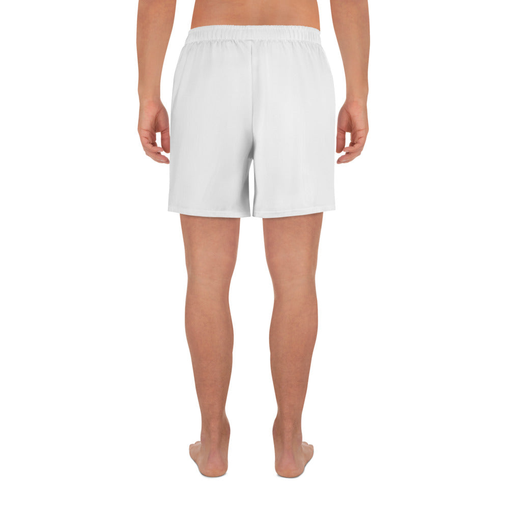 Plain White | Men's Recycled Athletic Shorts