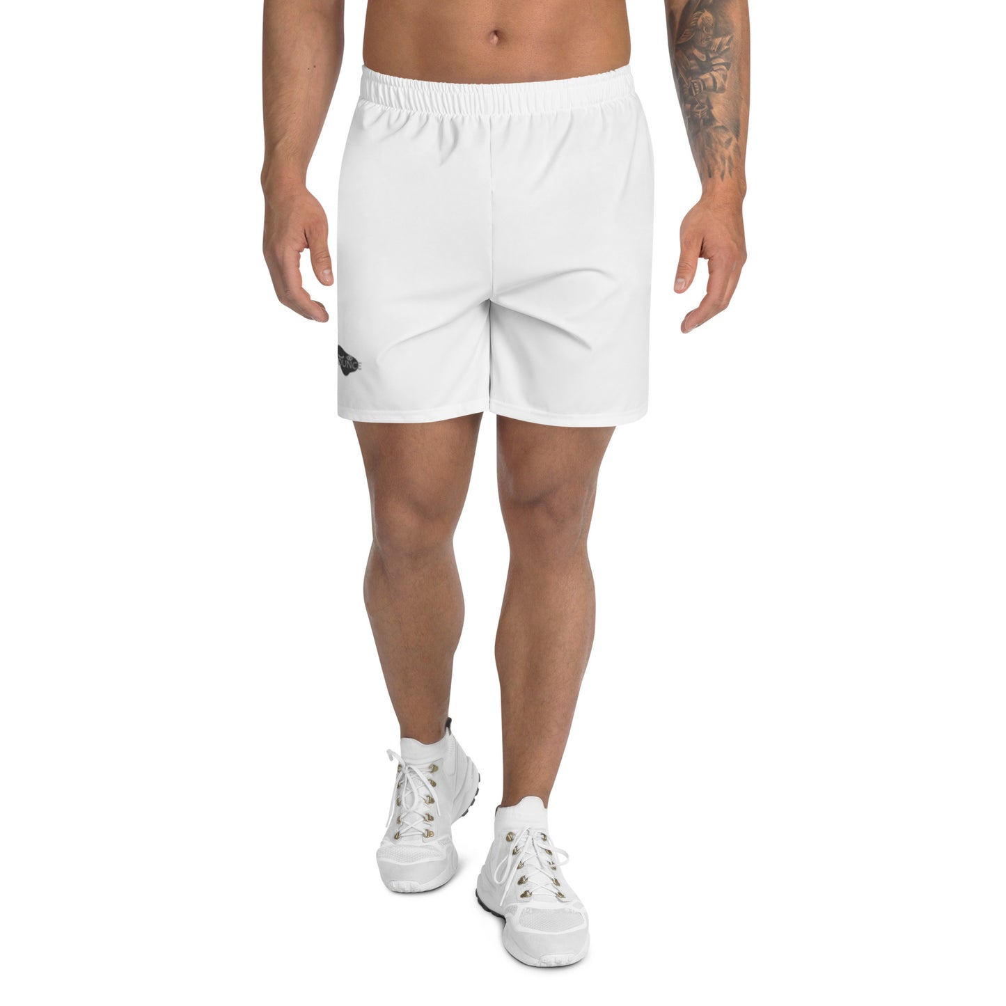 Plain White | Men's Recycled Athletic Shorts