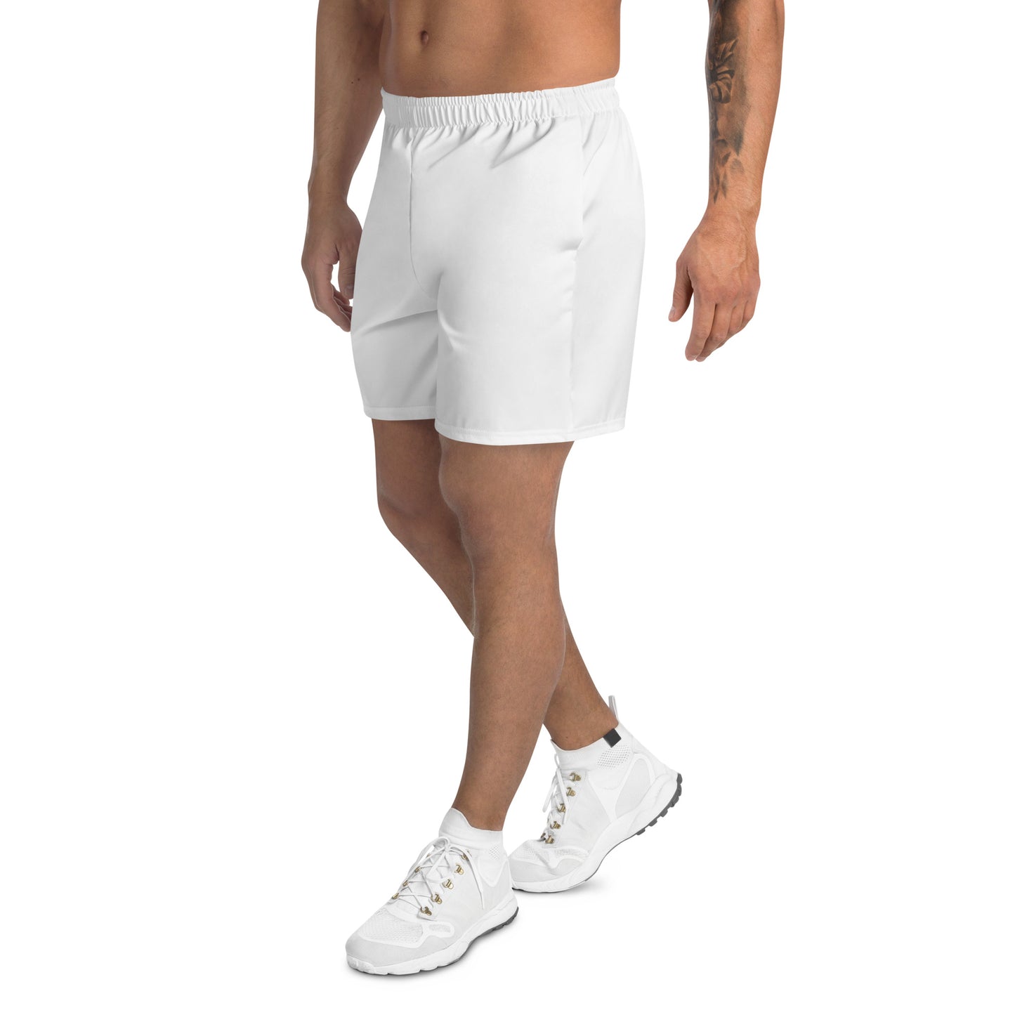 Plain White | Men's Recycled Athletic Shorts