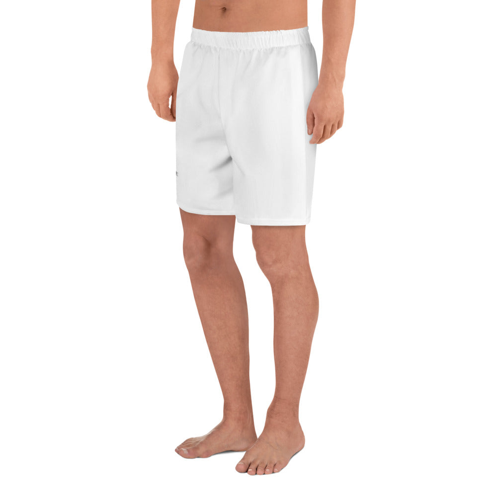 Plain White | Men's Recycled Athletic Shorts