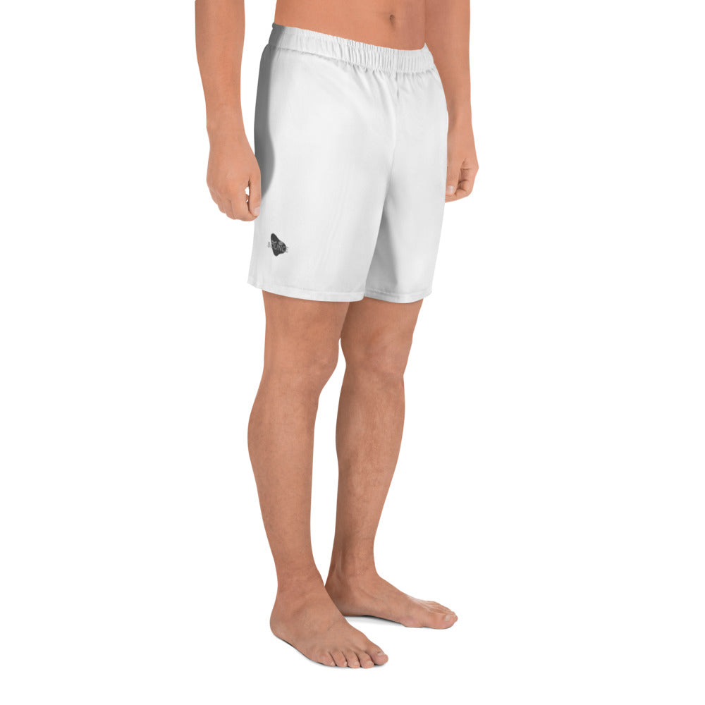 Plain White | Men's Recycled Athletic Shorts