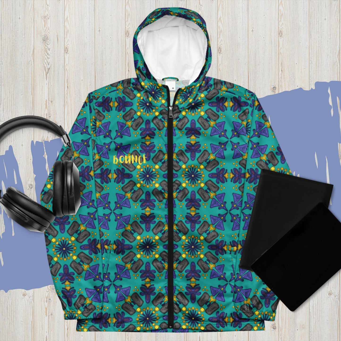 Men’s windbreaker (Teal)