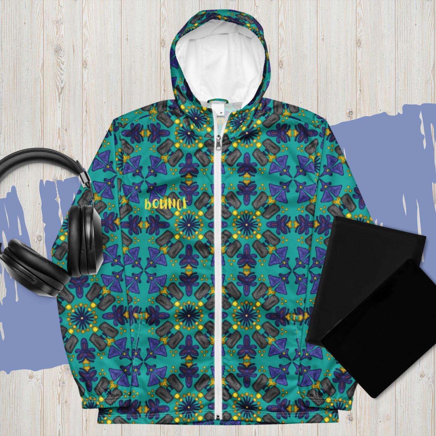 Men’s windbreaker (Teal)