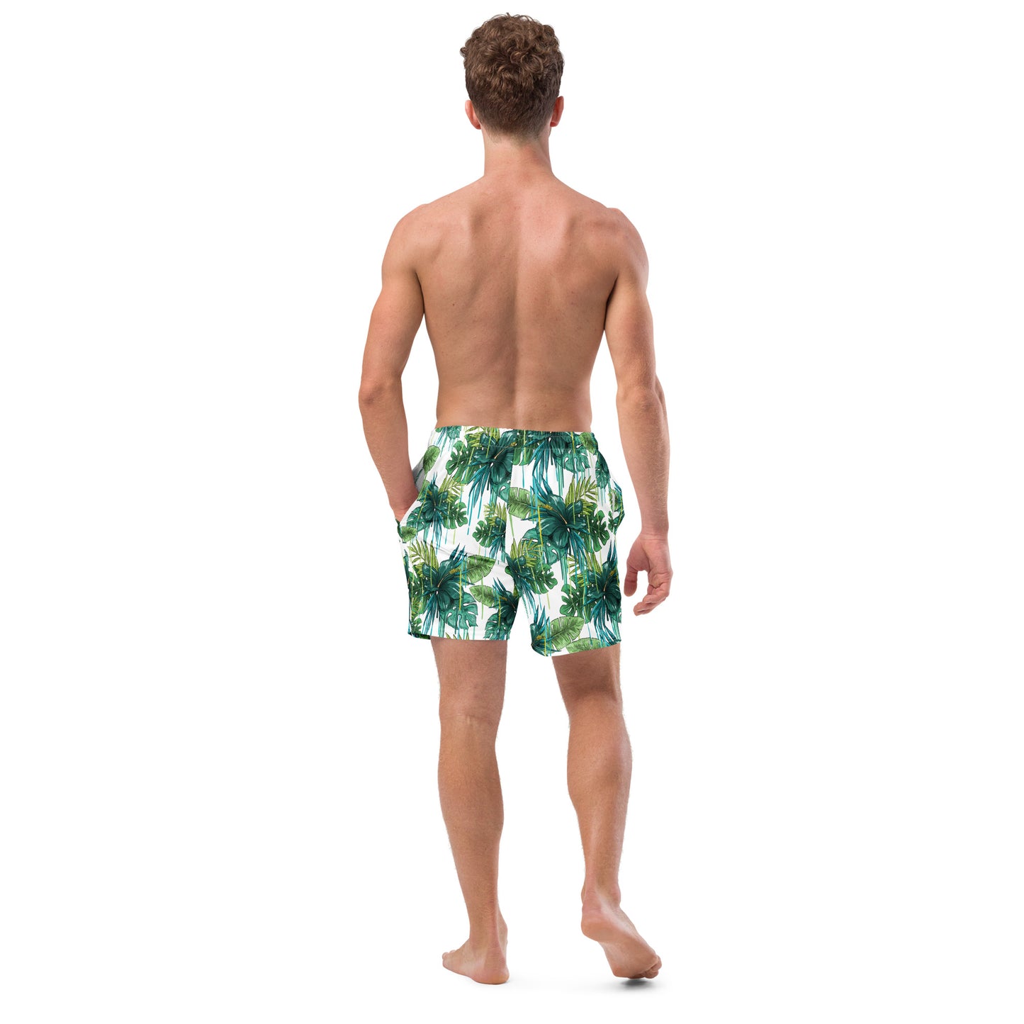 Tropical Leaf | Men's swim trunks