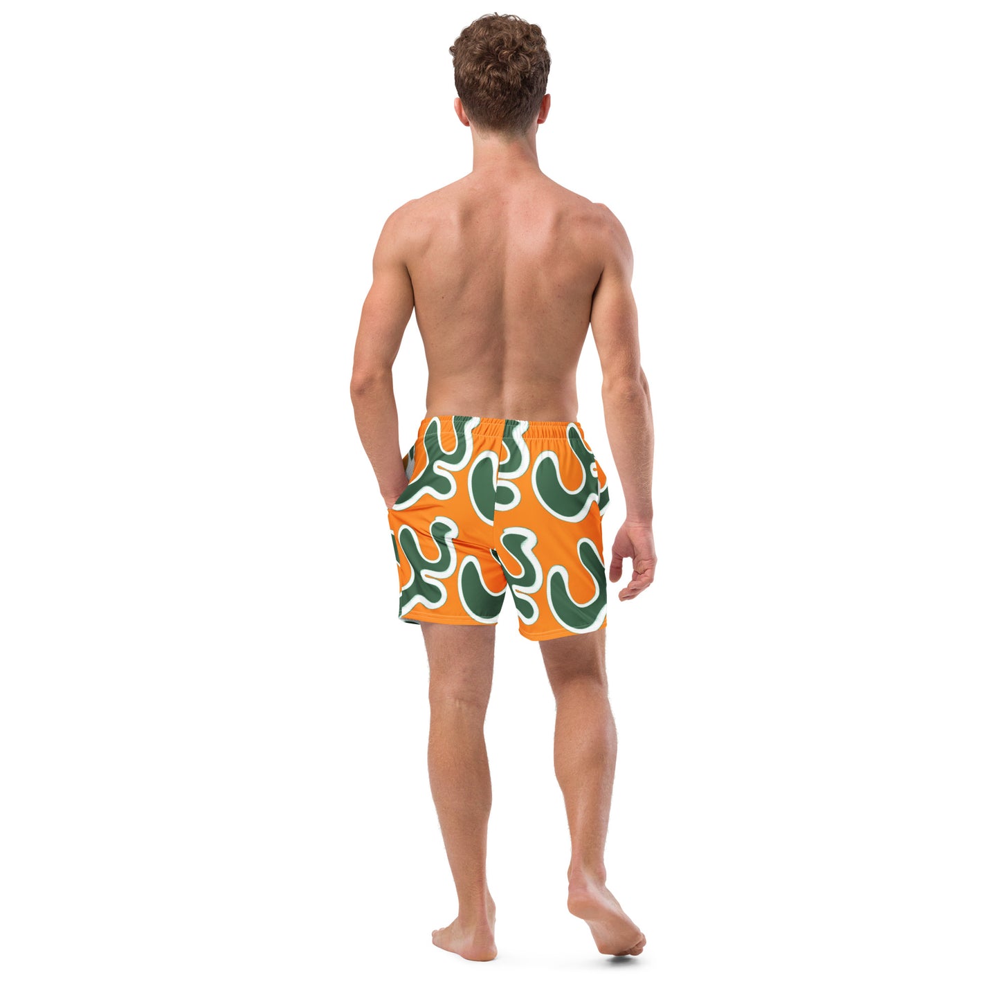 My Seaweed | Men's swim trunks (Orange)