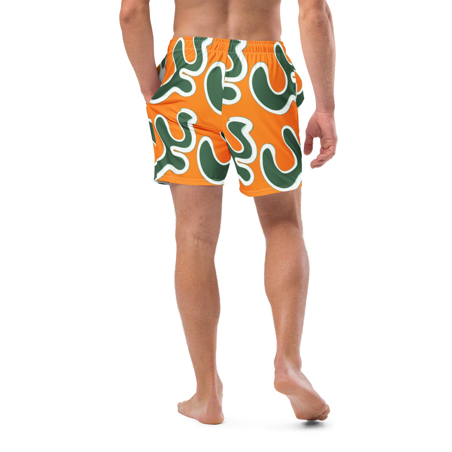 My Seaweed | Men's swim trunks (Orange)