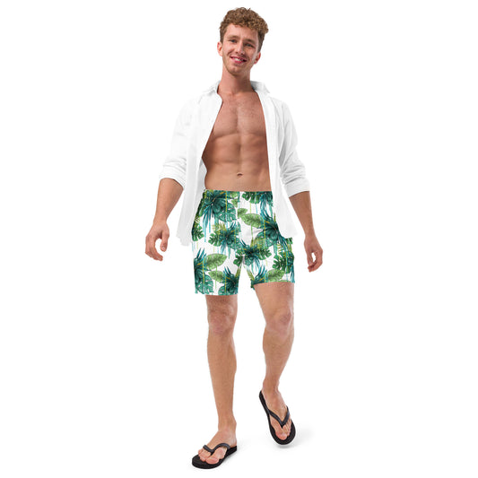 Tropical Leaf | Men's swim trunks