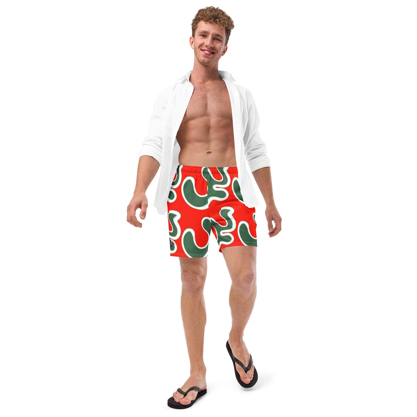 My Seaweed | Men's swim trunks (Red)