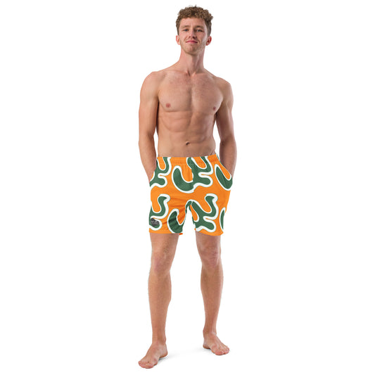 My Seaweed | Men's swim trunks (Orange)