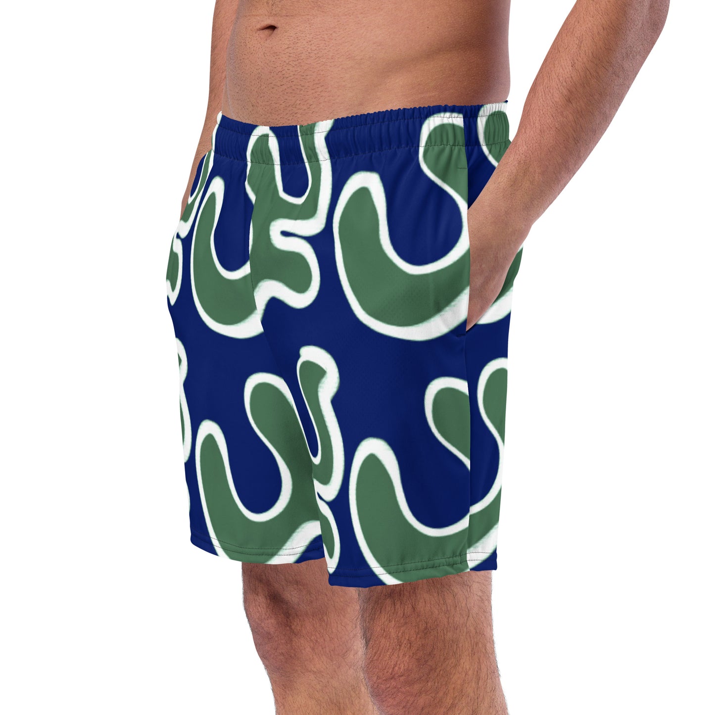 My Seaweed | Men's swim trunks (Dark Blue)