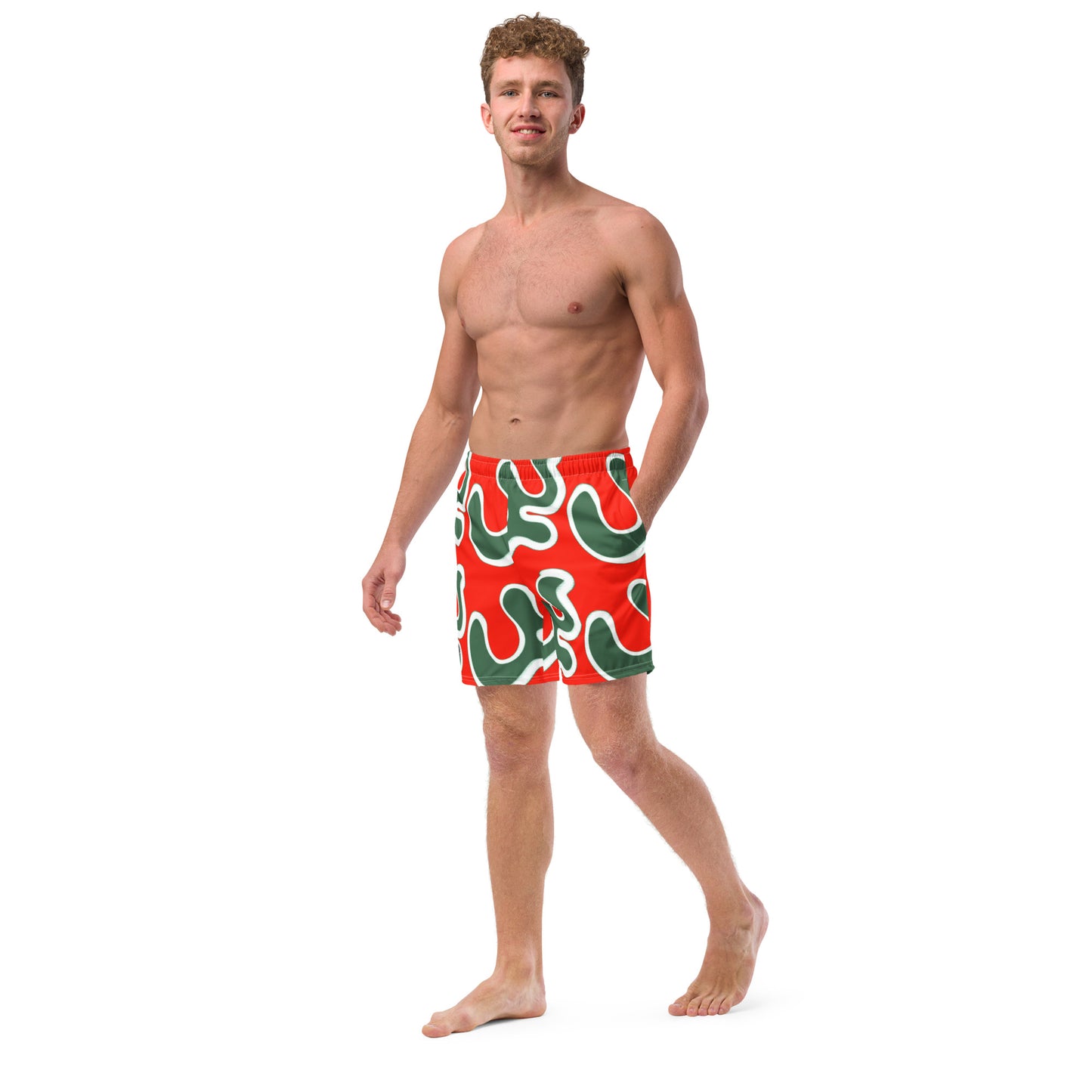 My Seaweed | Men's swim trunks (Red)