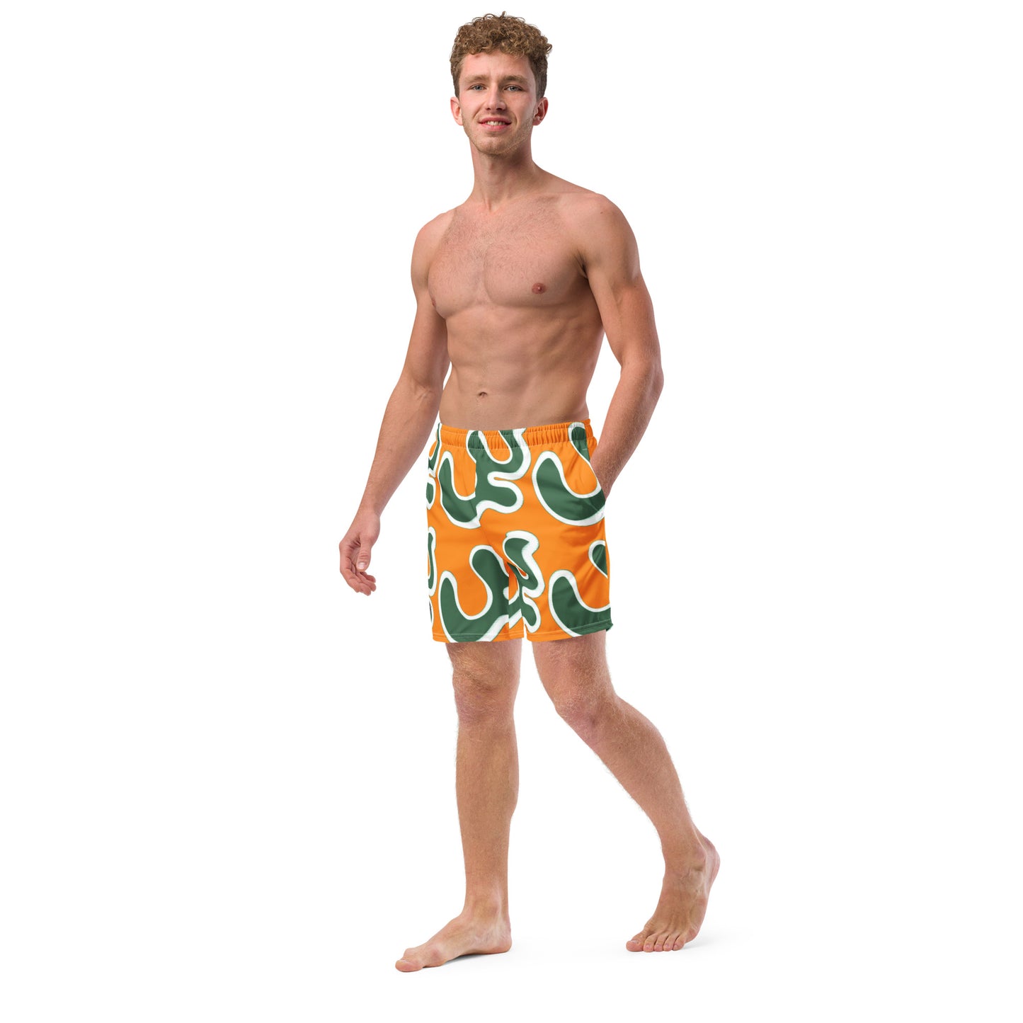 My Seaweed | Men's swim trunks (Orange)